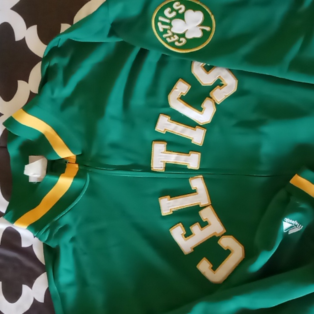 Official Hardwood Classic Boston Celtic Jacket
